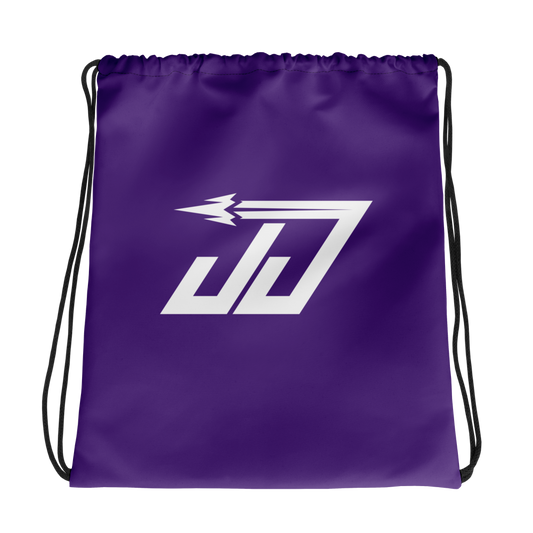 Justin Jefferson "Logo" Drawstring Bag