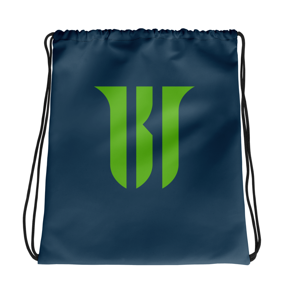Kenneth Walker III "Logo" Drawstring Bag