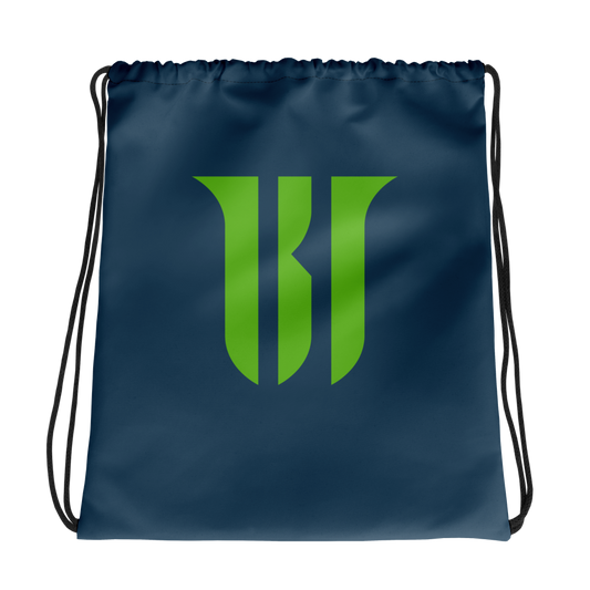 Kenneth Walker III "Logo" Drawstring Bag