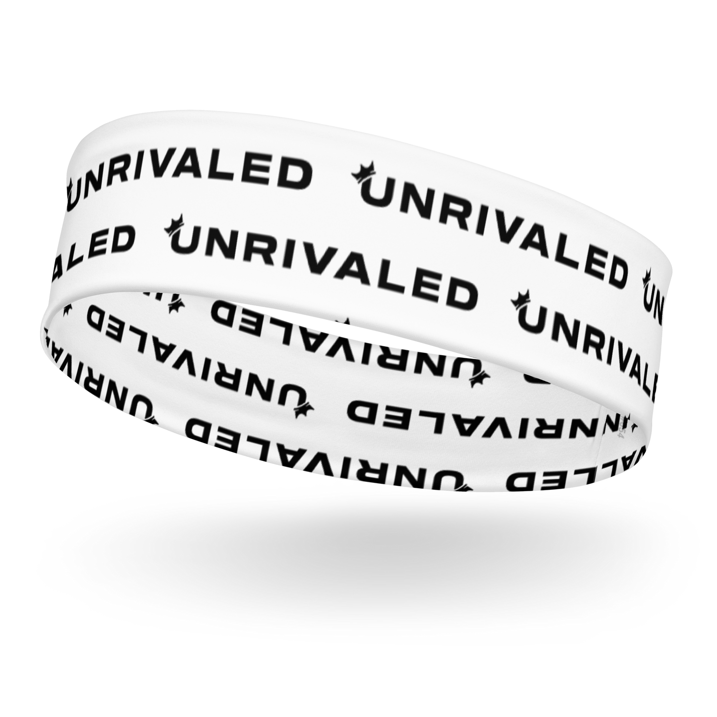 Unrivaled "Logo" Headband White
