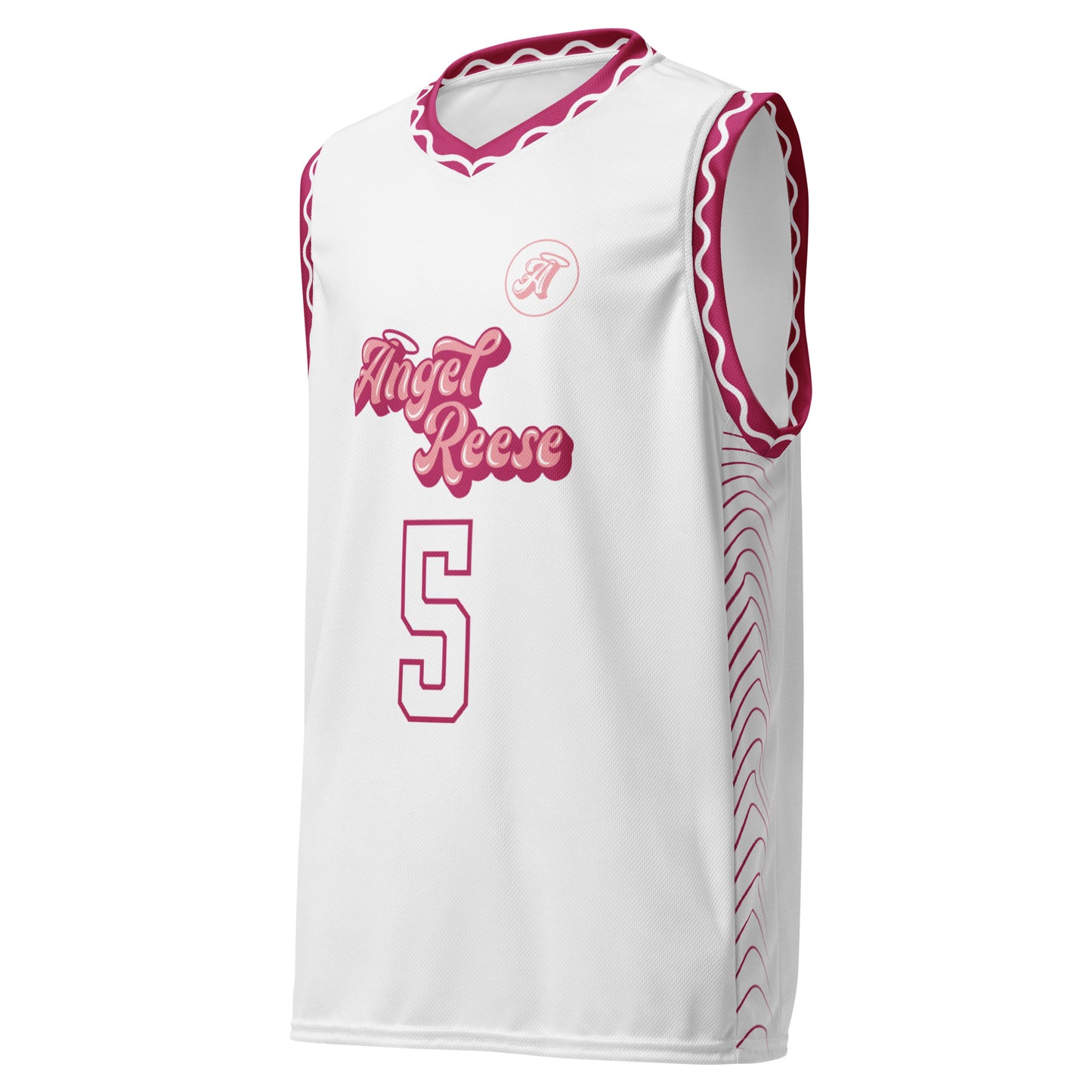Angel Reese "Pink/White" Jersey