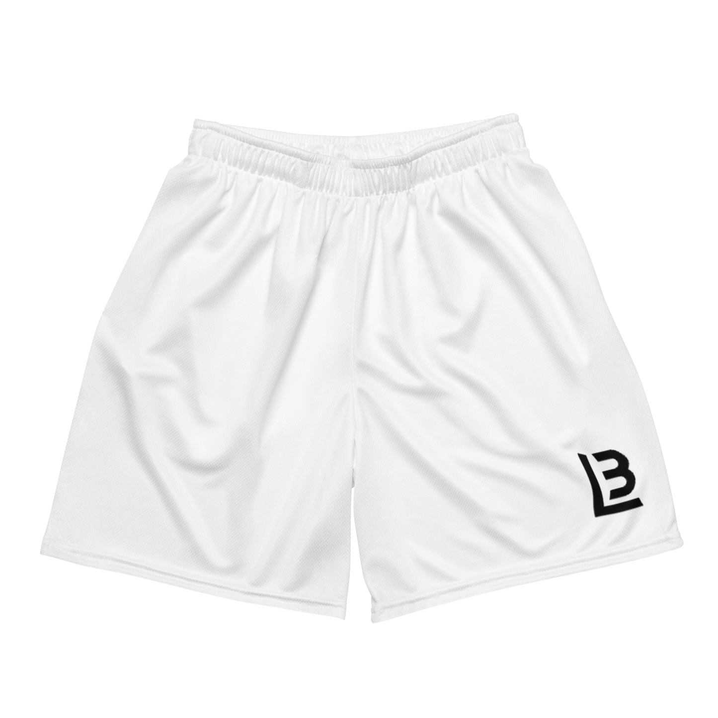 Luther Burden III "Logo" Mesh Shorts White