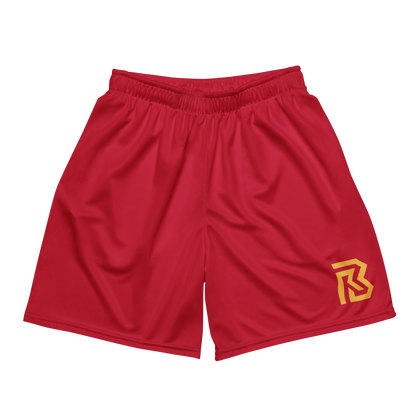 Rocco Becht "Logo" Mesh Shorts