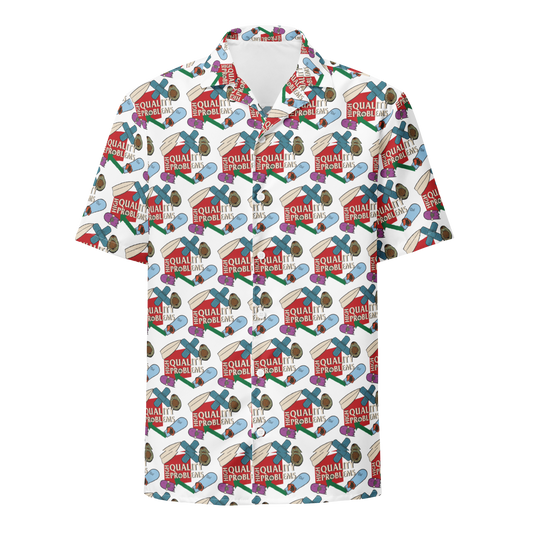 Casey Willax "High Quality Problems" Button Down T-shirt