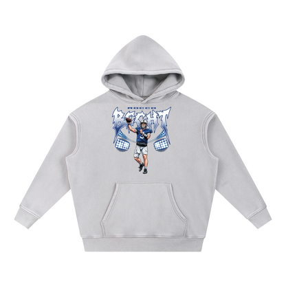 Rocco Becht Illustration Oversized Washed Hoodie