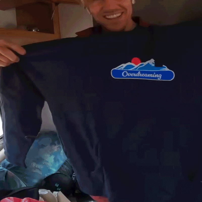 Casey Willax "Overdreaming" Embroidered Hoodie