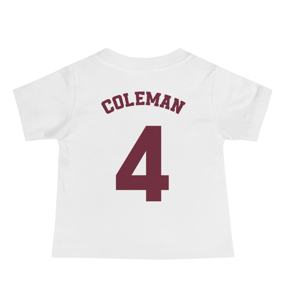 Keon Coleman "Jersey" Baby Short Sleeve Shirt