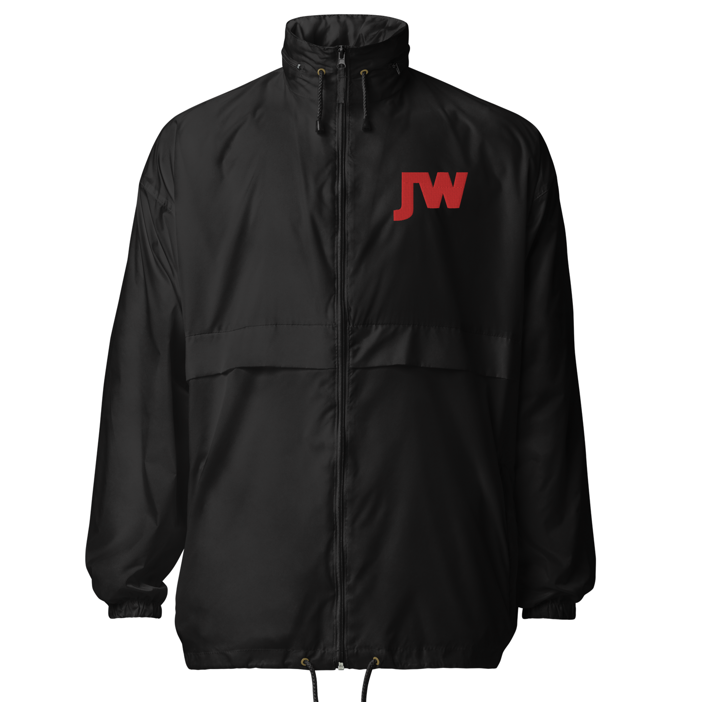Jared Wiley "Logo" Embroidered Windbreaker