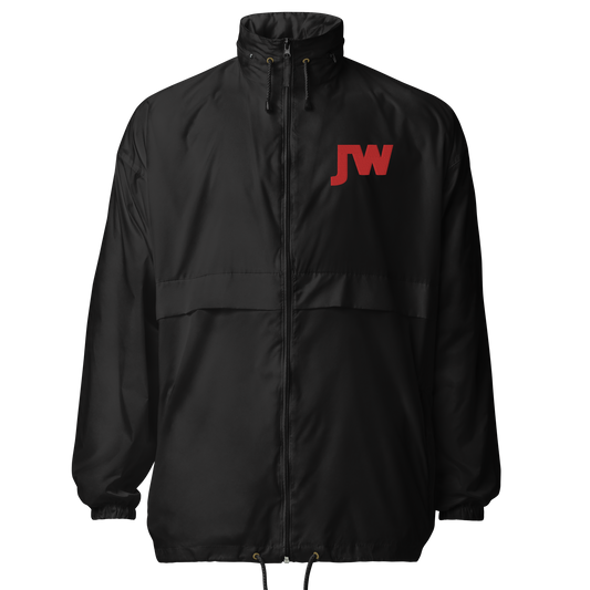 Jared Wiley "Logo" Embroidered Windbreaker