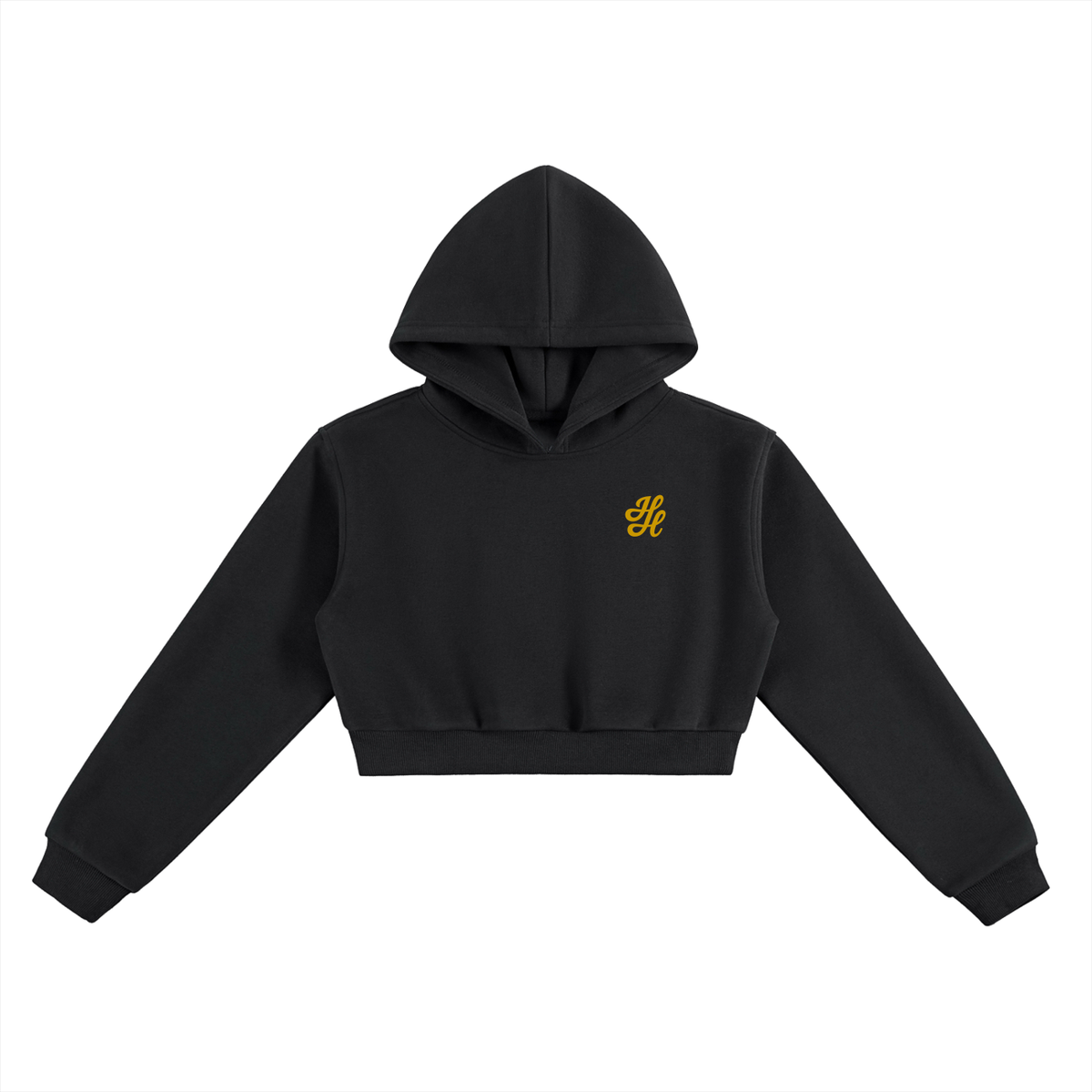 Hannah Hidalgo Logo Women's Cropped Hoodie
