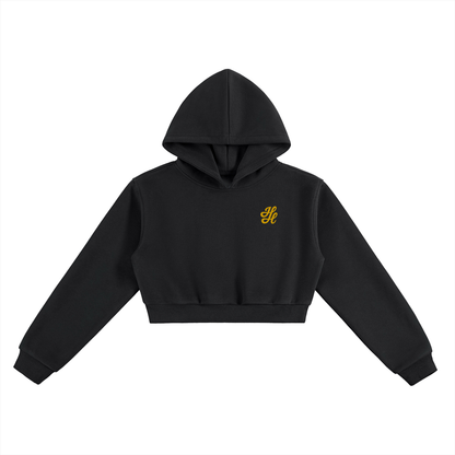 Hannah Hidalgo Logo Women's Cropped Hoodie