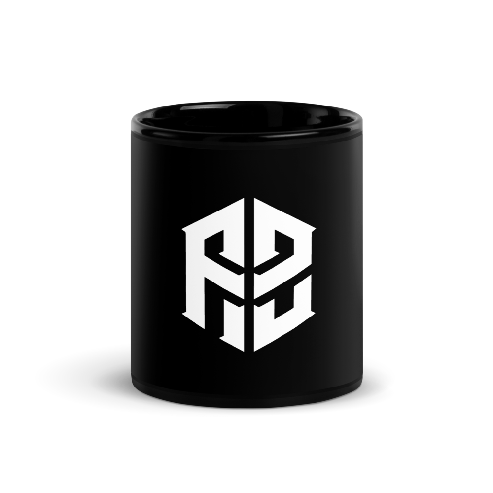 AJ Brown Logo Mug Black