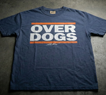 Bo Nix "Overdogs" Vintage T-shirt Navy