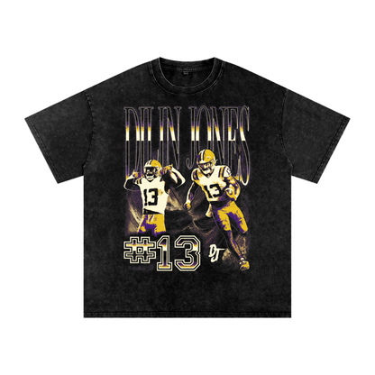 Dilin Jones Vintage Oversized Washed T-shirt