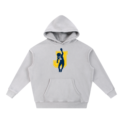 JJ Buchanan Silhouette Oversized Washed Hoodie
