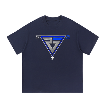 Rashan Gary Silver Logo Oversized T-shirt