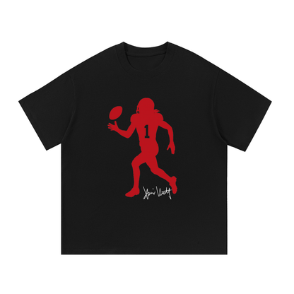 Xavier Worthy Silhouette Oversized T-shirt