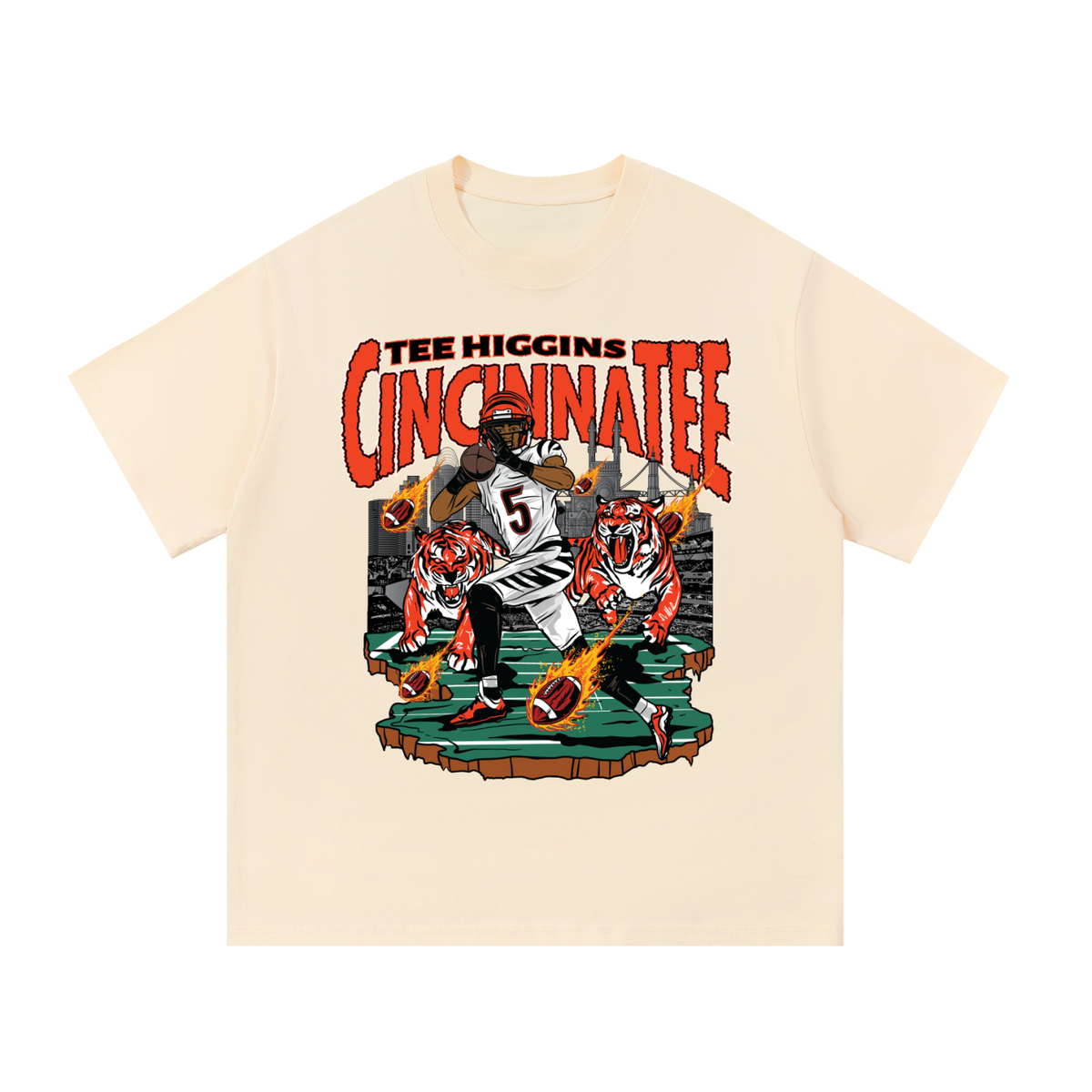 Tee Higgins CincinnaTee Illustration Oversized T-Shirt