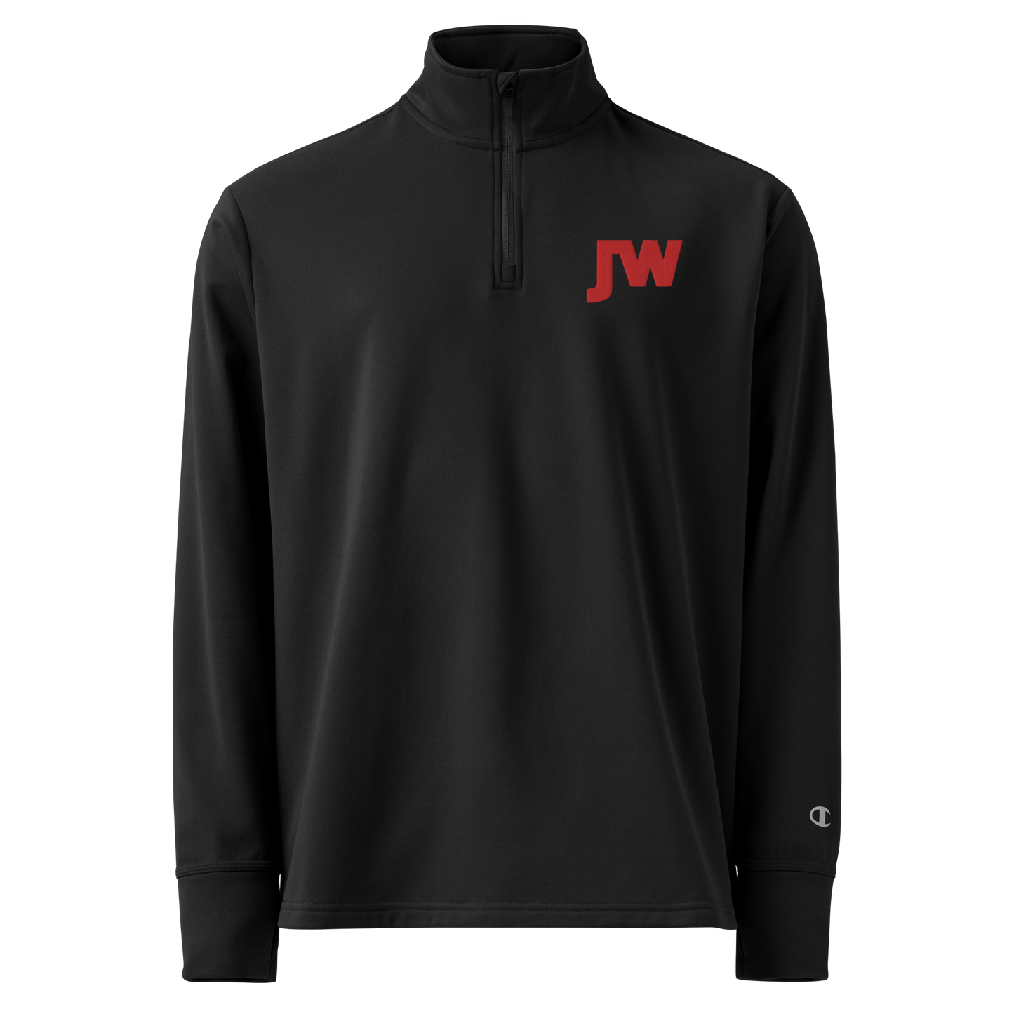 Jared Wiley "Logo" Embroidered Quarter Zip