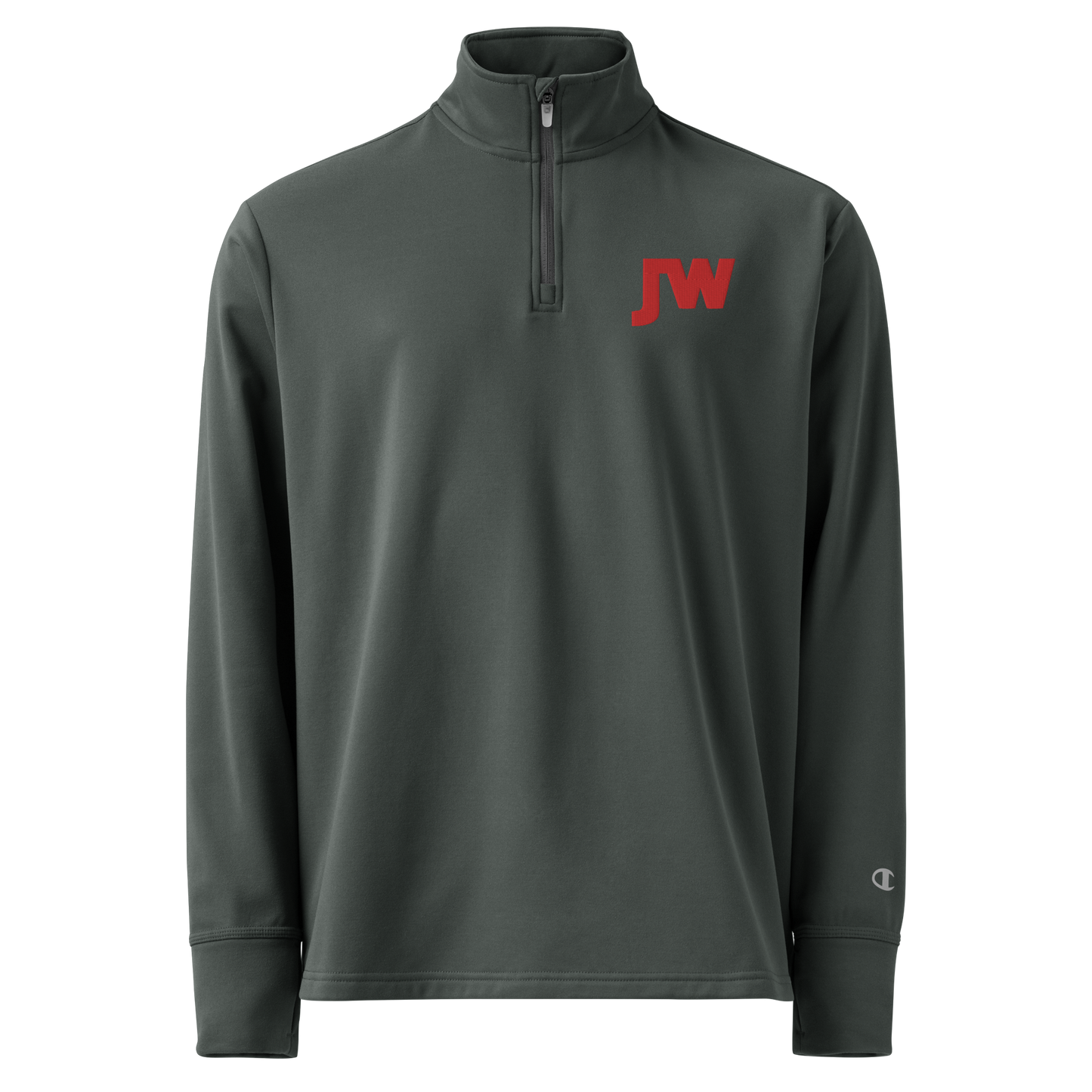 Jared Wiley "Logo" Embroidered Quarter Zip