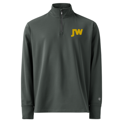 Jared Wiley "Logo" Embroidered Quarter Zip