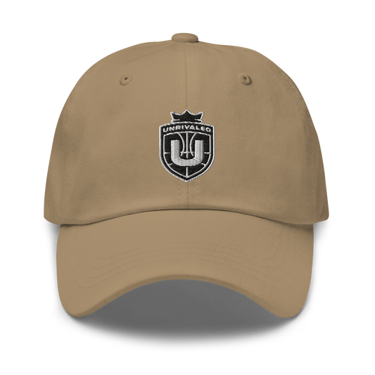 Unrivaled "Logo" Baseball Hat Khaki