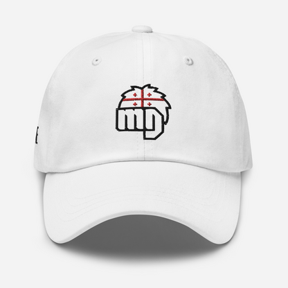 Merab Dvalishvili "Logo" Baseball Hat White