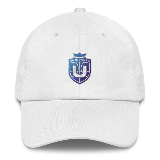 Unrivaled "Logo" Baseball Hat White