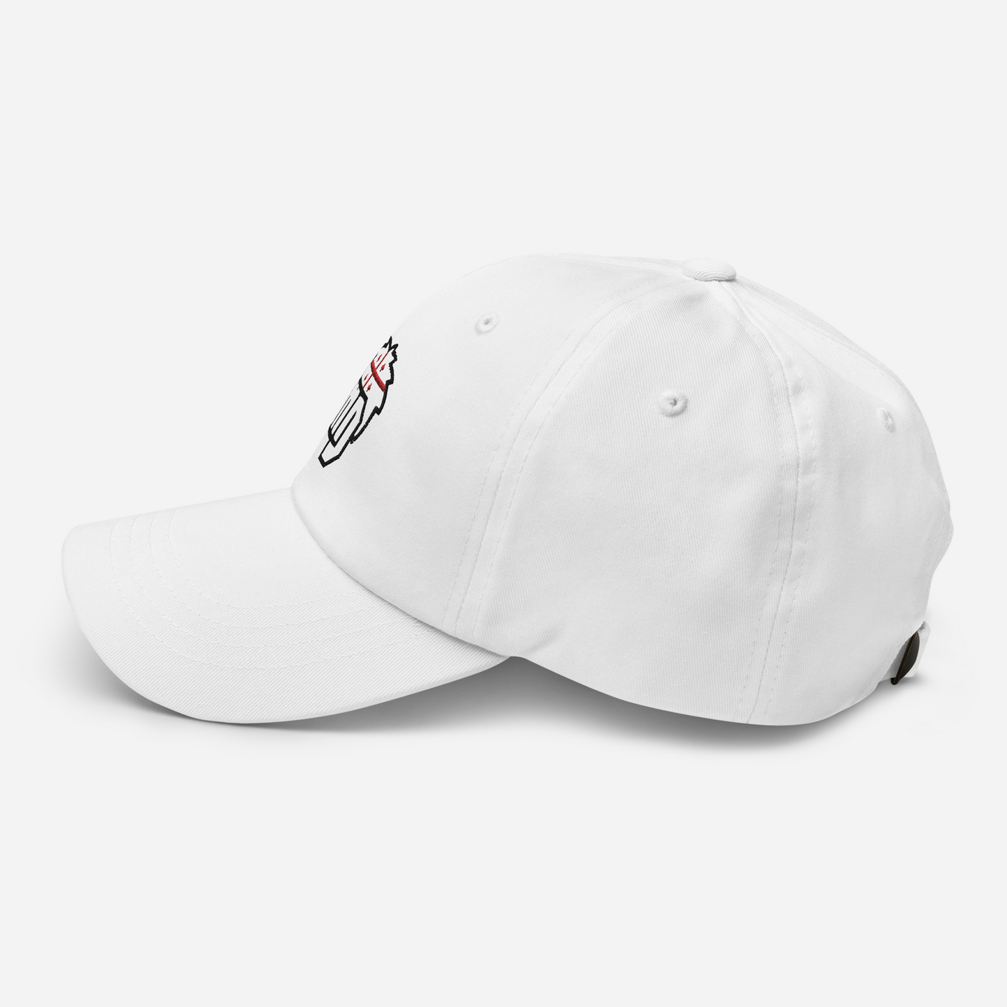 Merab Dvalishvili "Logo" Baseball Hat White