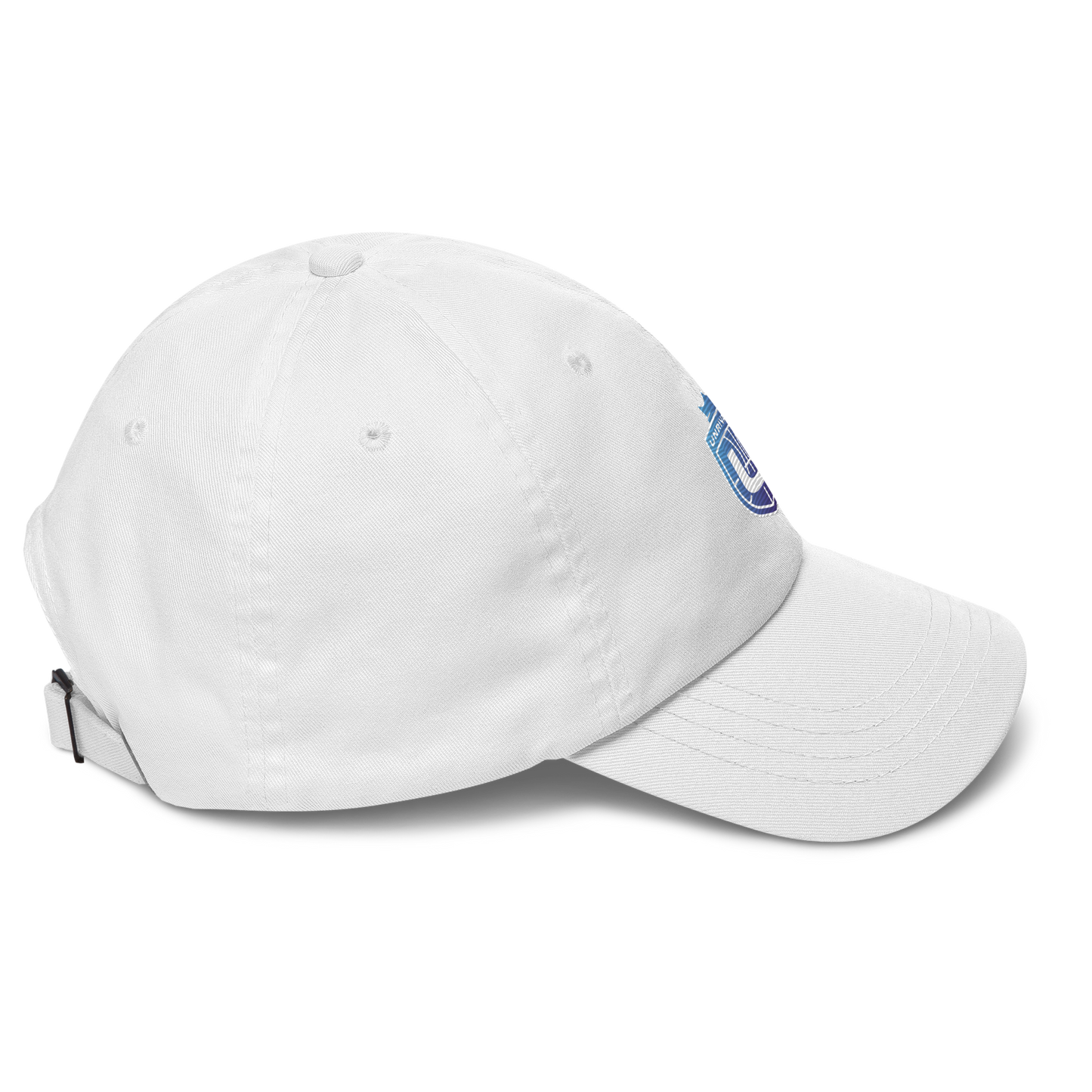 Unrivaled "Logo" Baseball Hat White