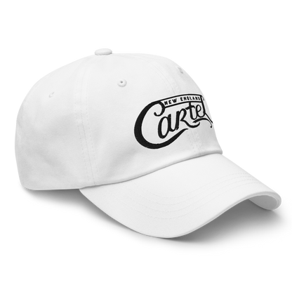 New England Cartel "Logo" Baseball Hat White