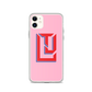 Lenny Torres "Logo" Pink iPhone Case