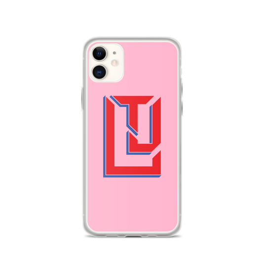 Lenny Torres "Logo" Pink iPhone Case