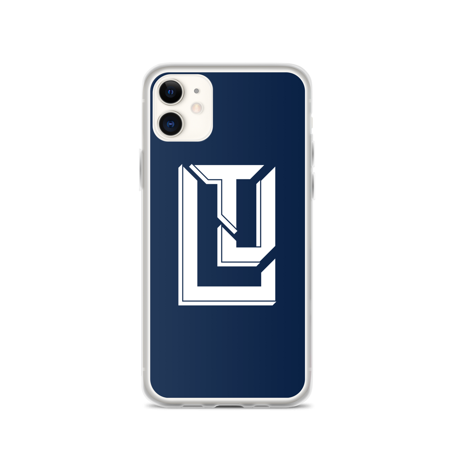 Lenny Torres "Logo" Navy iPhone Case