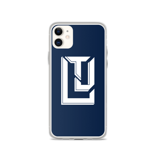 Lenny Torres "Logo" Navy iPhone Case