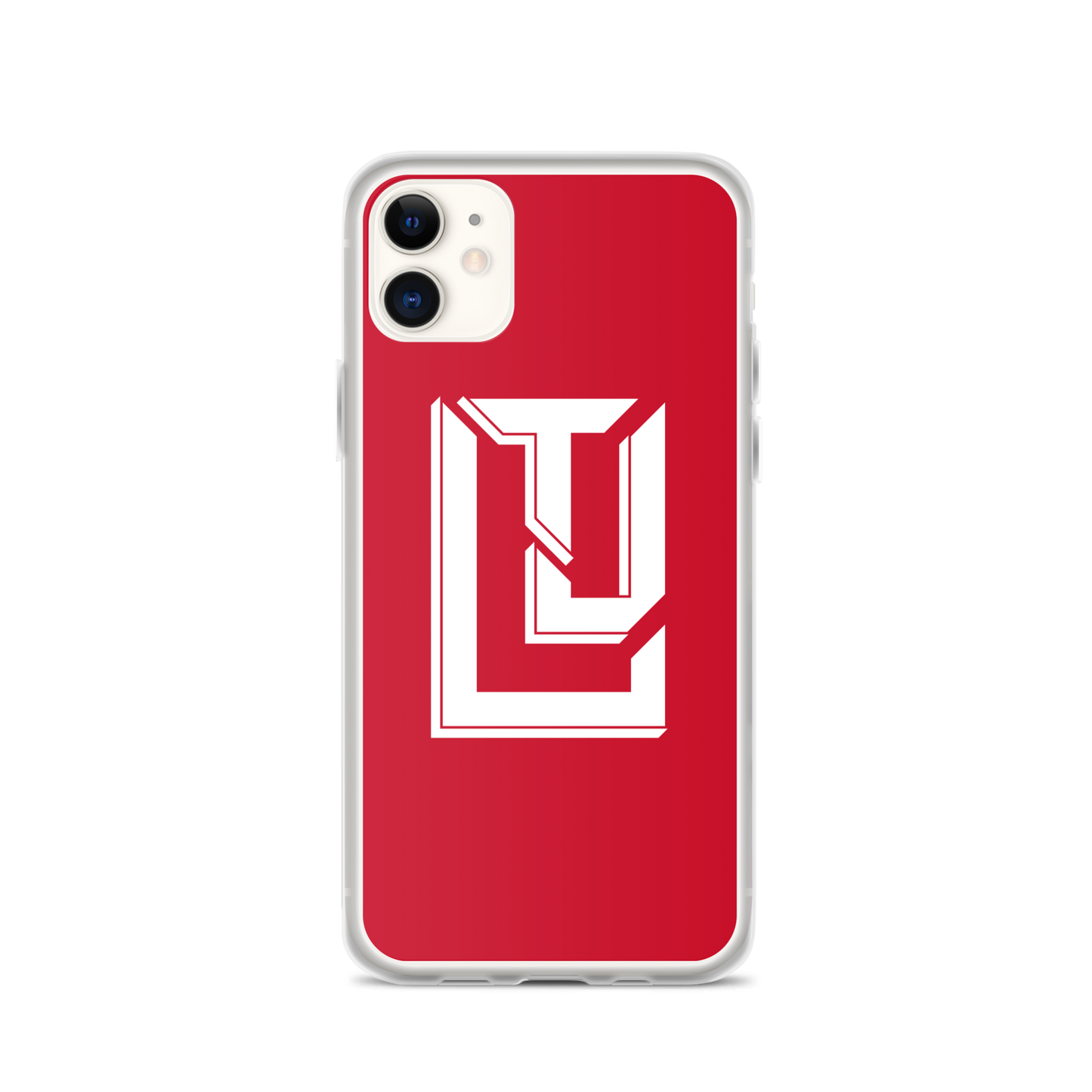 Lenny Torres "Logo" Red iPhone Case
