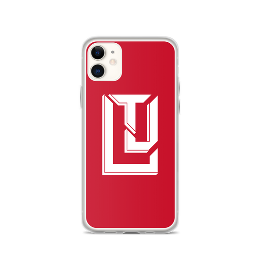 Lenny Torres "Logo" Red iPhone Case