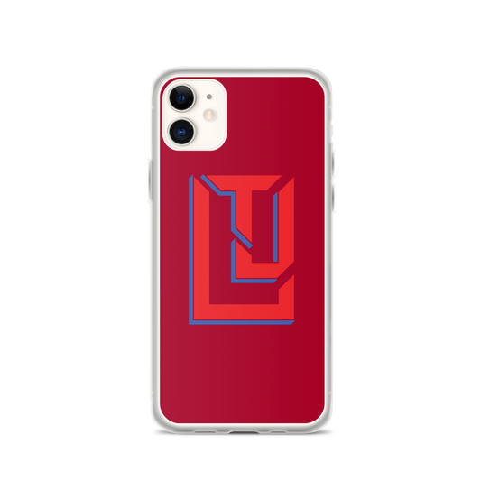 Lenny Torres "Logo" Red iPhone Case