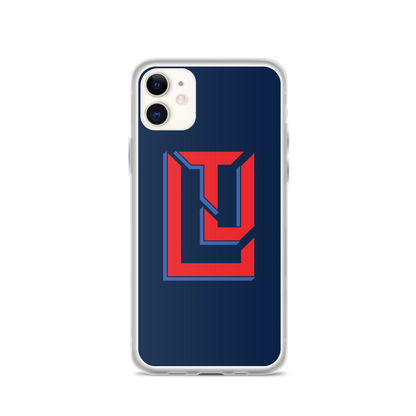Lenny Torres "Logo" Navy iPhone Case