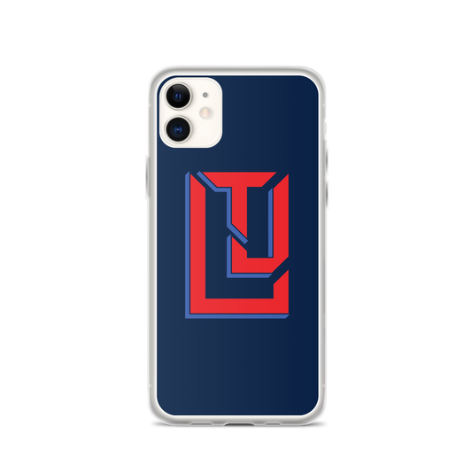 Lenny Torres "Logo" Navy iPhone Case