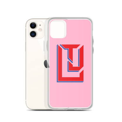 Lenny Torres "Logo" Pink iPhone Case