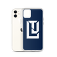 Lenny Torres "Logo" Navy iPhone Case