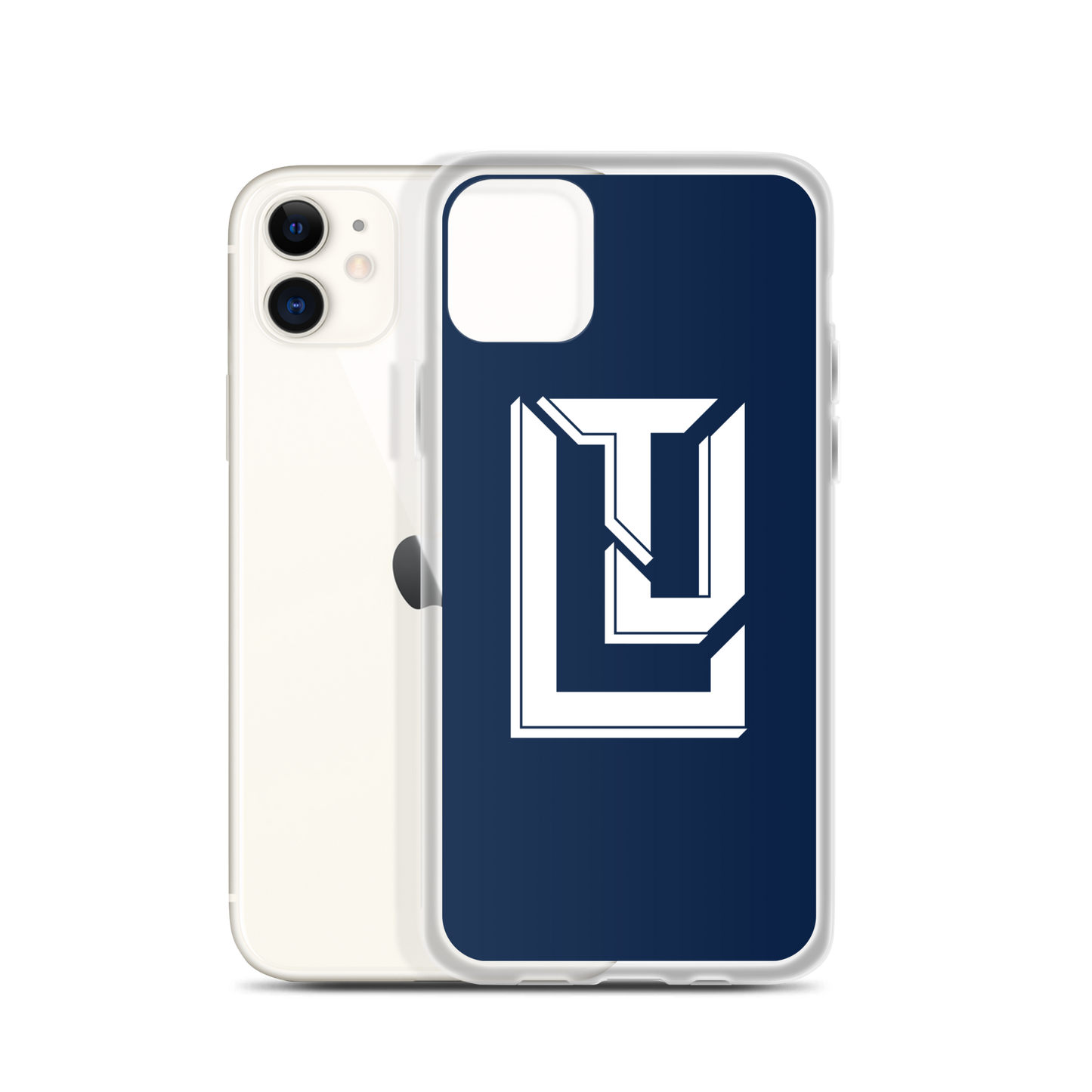 Lenny Torres "Logo" Navy iPhone Case