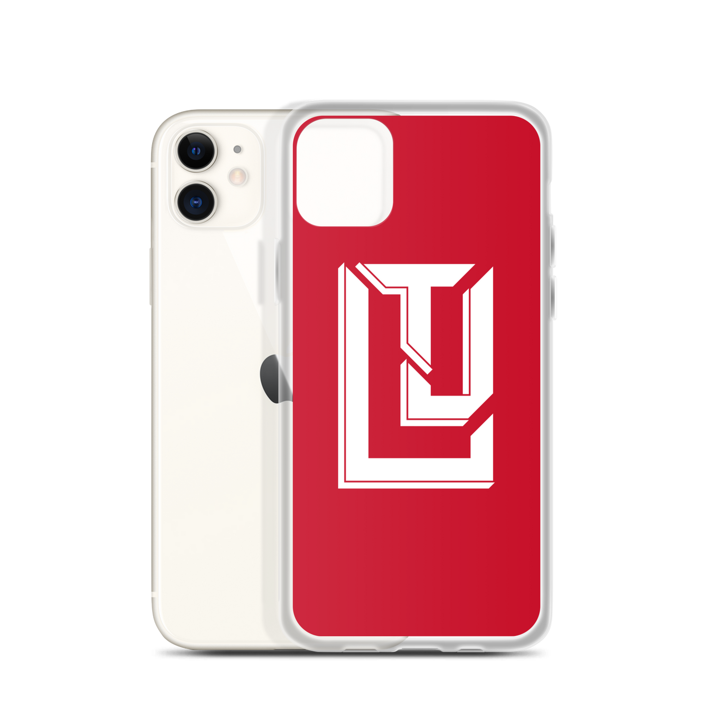 Lenny Torres "Logo" Red iPhone Case