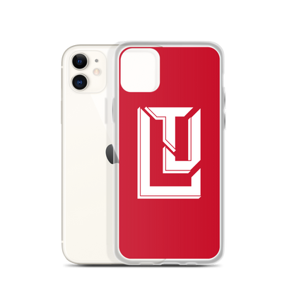 Lenny Torres "Logo" Red iPhone Case
