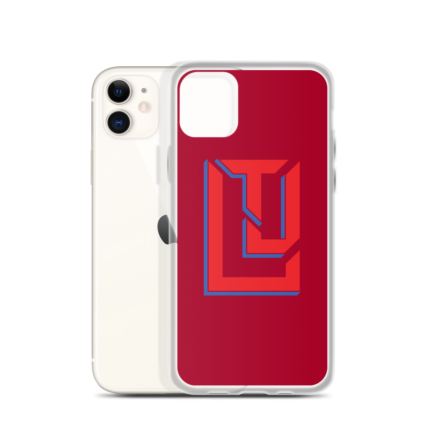 Lenny Torres "Logo" Red iPhone Case