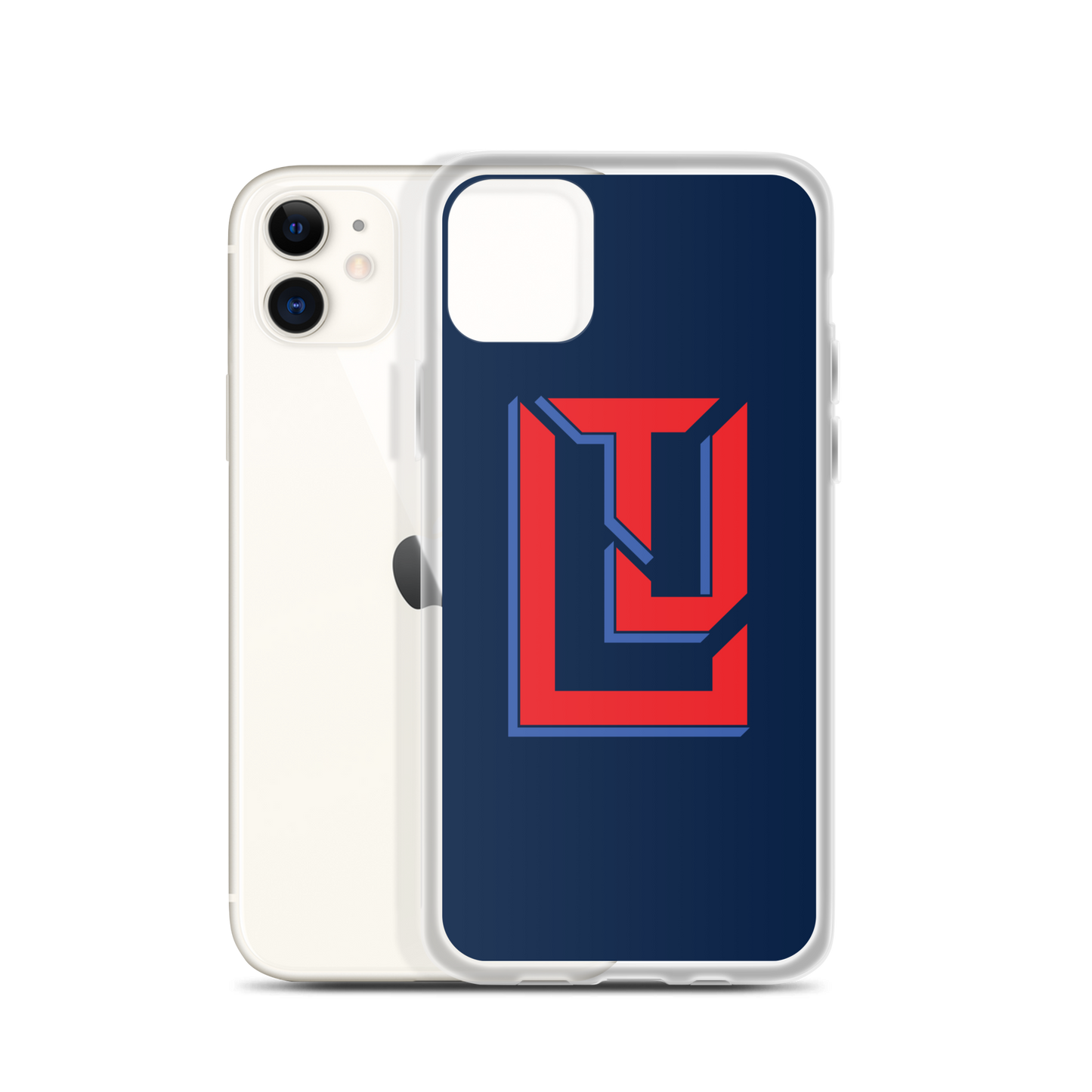 Lenny Torres "Logo" Navy iPhone Case