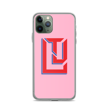 Lenny Torres "Logo" Pink iPhone Case