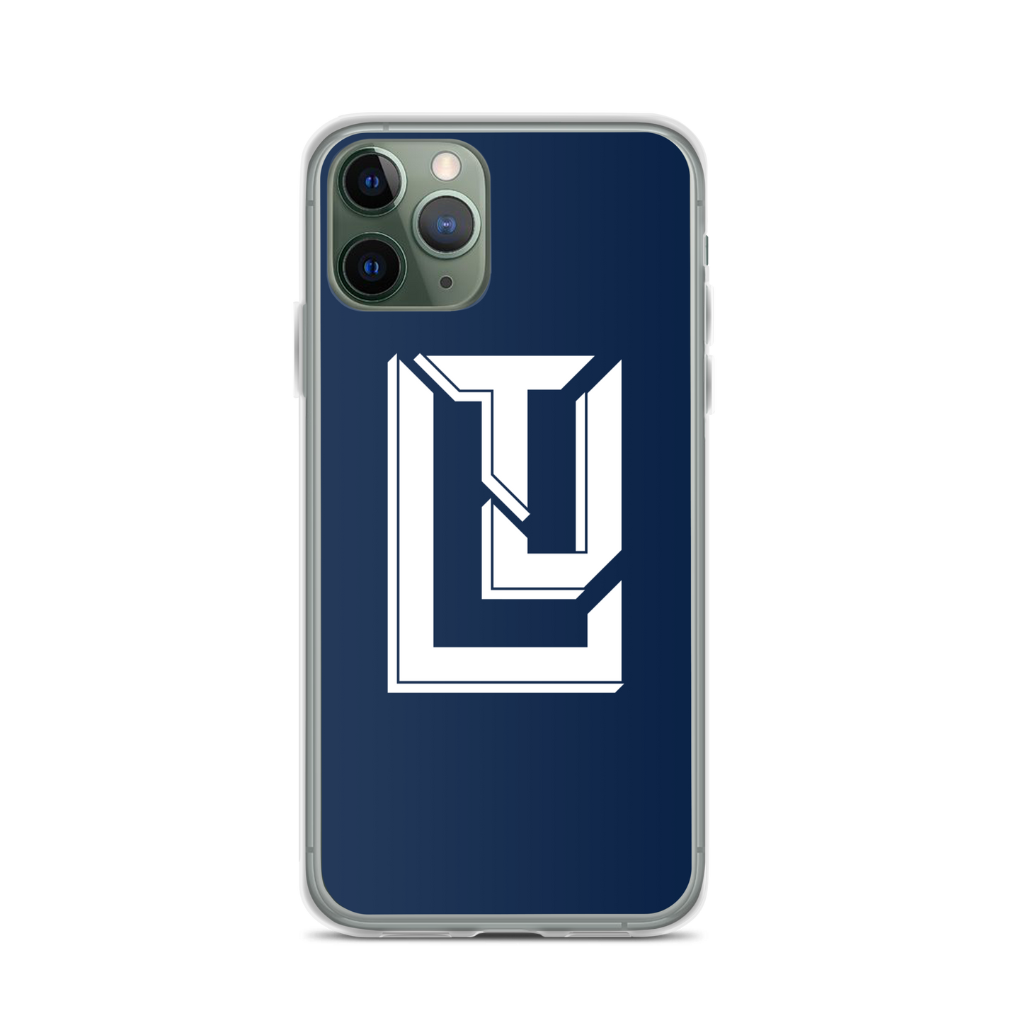 Lenny Torres "Logo" Navy iPhone Case
