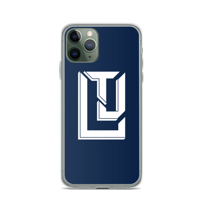Lenny Torres "Logo" Navy iPhone Case